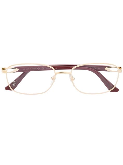 lunettes cartier rectangulaire|cartier lunette de vue.